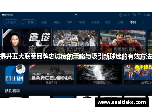 提升五大联赛品牌忠诚度的策略与吸引新球迷的有效方法
